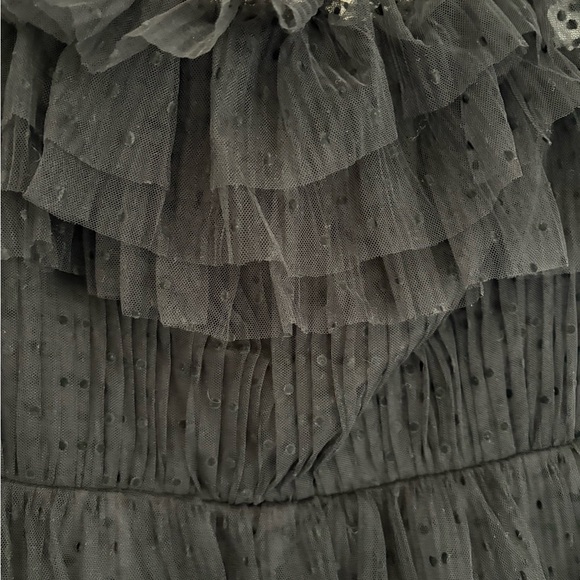 Zac Posen Chic Evening Black Dress Size 10 - Picture 3 of 7